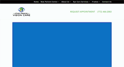 Desktop Screenshot of ftpiercevisioncare.com